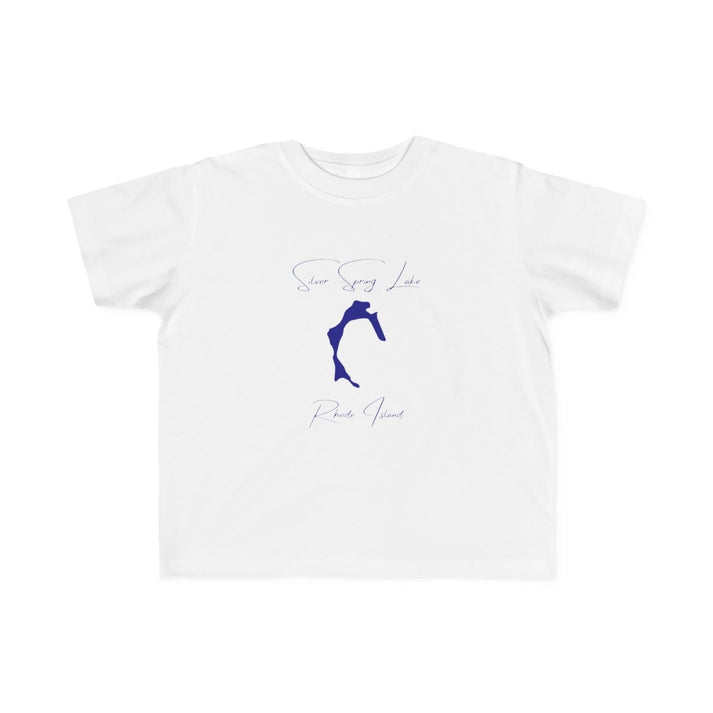 Rhode  Island  Silver  Spring  Lake  Toddler  T-shirt  front  position  view  from  front  white.webp