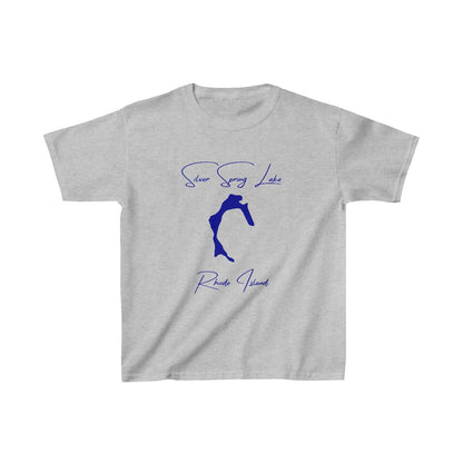 Rhode  Island  Silver  Spring  Lake  Youth  T-shirt  front  position  view  from  front  sport  grey.webp