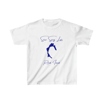 Rhode  Island  Silver  Spring  Lake  Youth  T-shirt  front  position  view  from  front  white.webp
