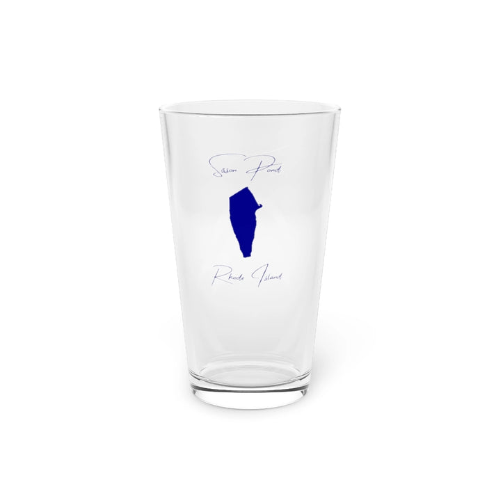 Rhode  Island  Sisson  Pond  16oz  Pint  Glass  front  position  view  from  front  16oz.webp
