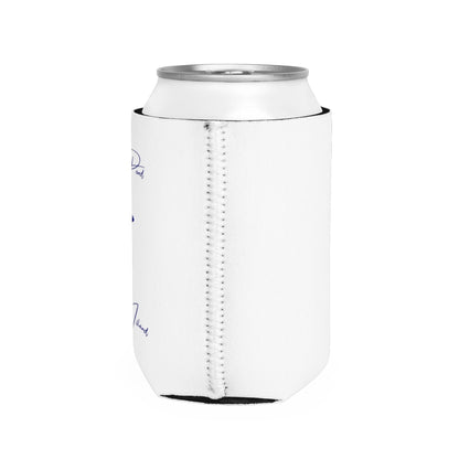 Rhode  Island  Sisson  Pond  Can  Koozie  all  position  view  from  right  white.webp