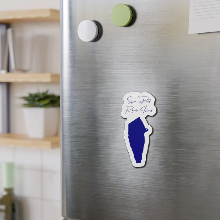 Rhode  Island  Sisson  Pond  Die  Cut  Magnet  front  position  view  from  context-2  4  x  4.webp