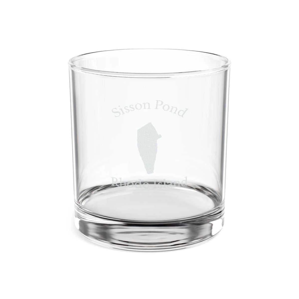 Rhode  Island  Sisson  Pond  Engraved  Whiskey  Glass  other  position  view  from  front  10.5oz.webp