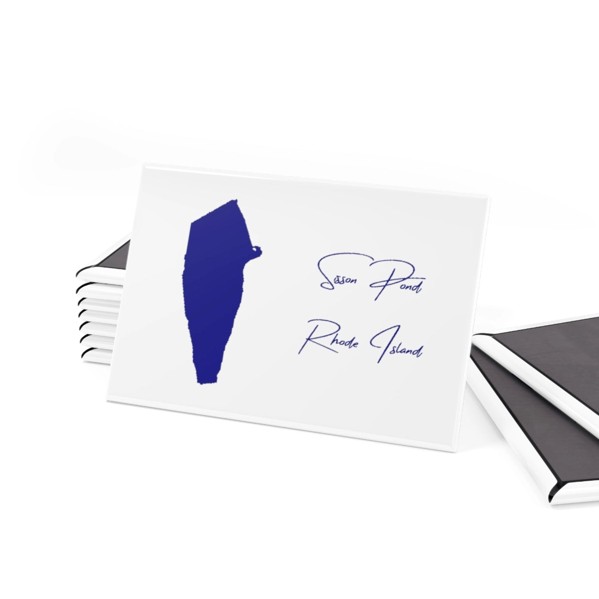 Rhode  Island  Sisson  Pond  Magnet  front  position  view  from  set  2  x  3.webp