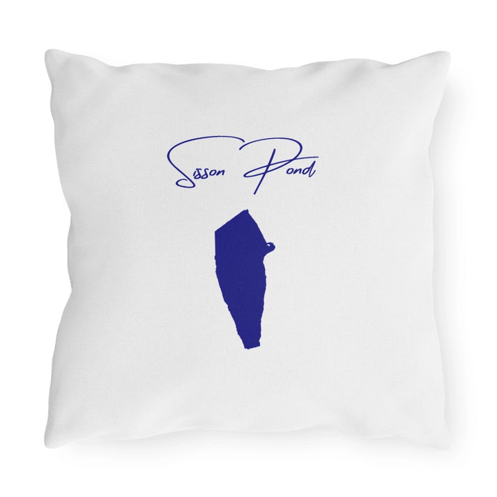 Rhode  Island  Sisson  Pond  Outdoor  Pillow  back  position  view  from  back  16  x  16.webp
