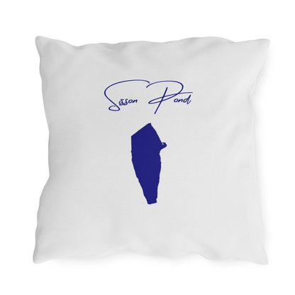 Rhode  Island  Sisson  Pond  Outdoor  Pillow  back  position  view  from  back  18  x  18.webp