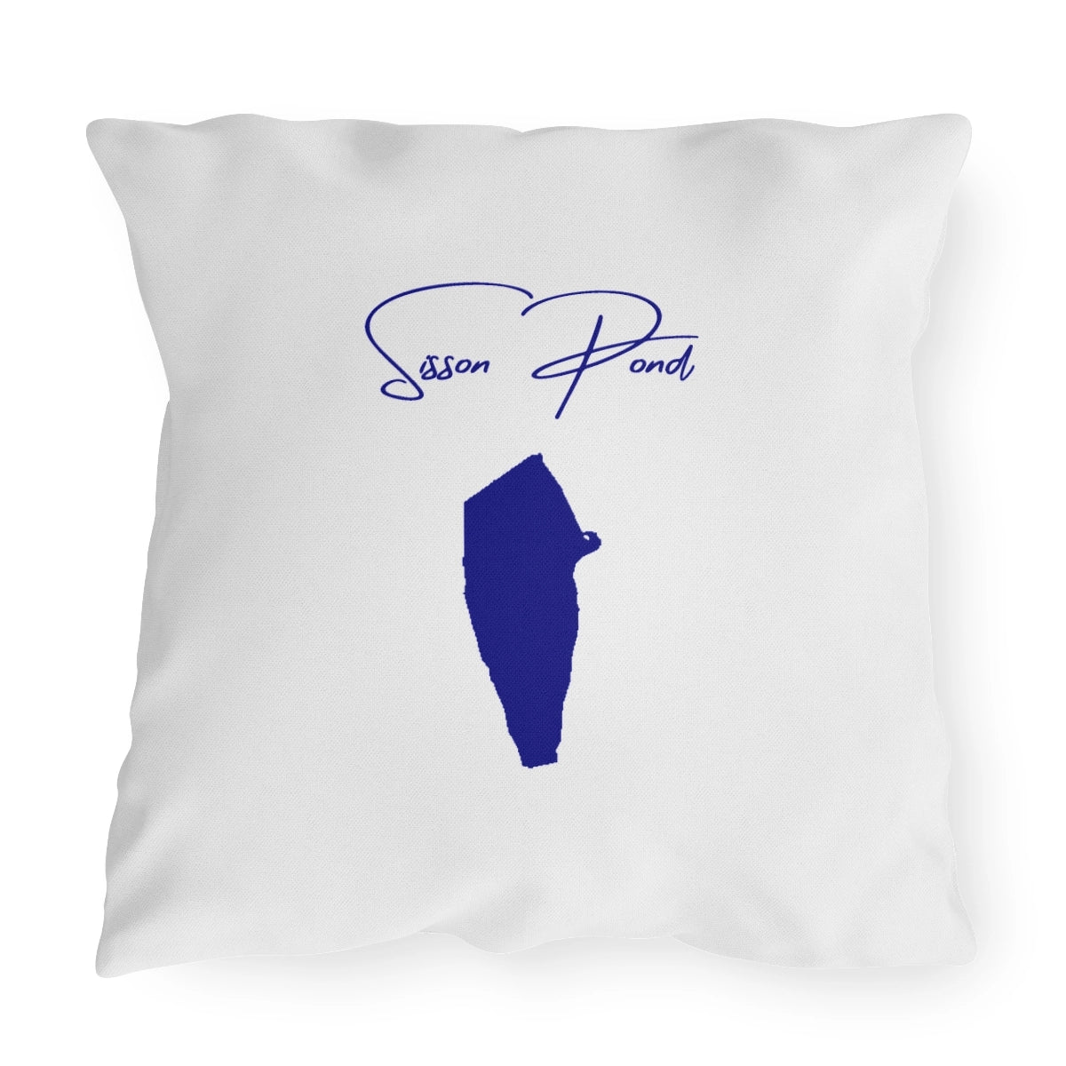 Rhode  Island  Sisson  Pond  Outdoor  Pillow  front  position  view  from  front  20  x  20.webp