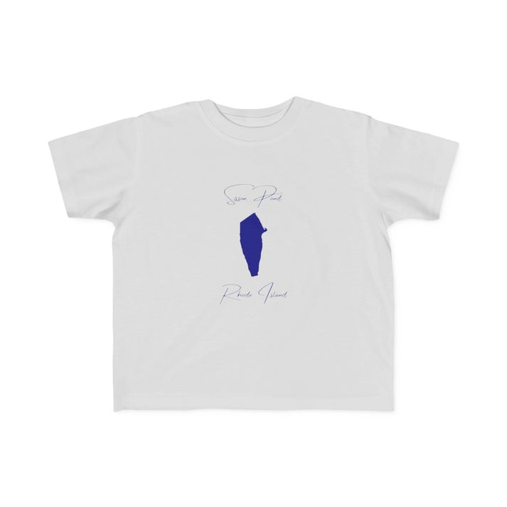 Rhode  Island  Sisson  Pond  Toddler  T-shirt  front  position  view  from  front  silver.webp