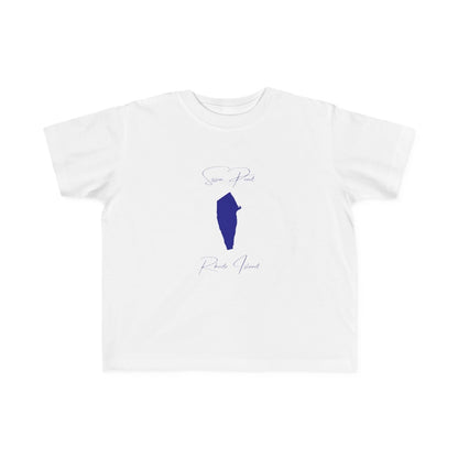 Rhode  Island  Sisson  Pond  Toddler  T-shirt  front  position  view  from  front  white.webp