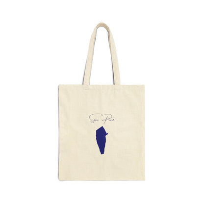 Rhode  Island  Sisson  Pond  Tote  Bag  back  position  view  from  back  15  x  16.webp