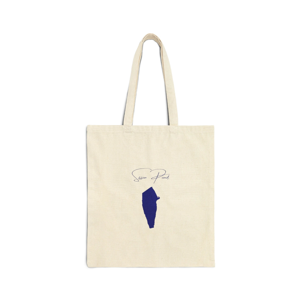Rhode  Island  Sisson  Pond  Tote  Bag  front  position  view  from  front  15  x  16.webp