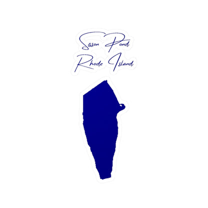 Rhode  Island  Sisson  Pond  Vinyl  Decal  other  position  view  from  front  4  x  6.webp