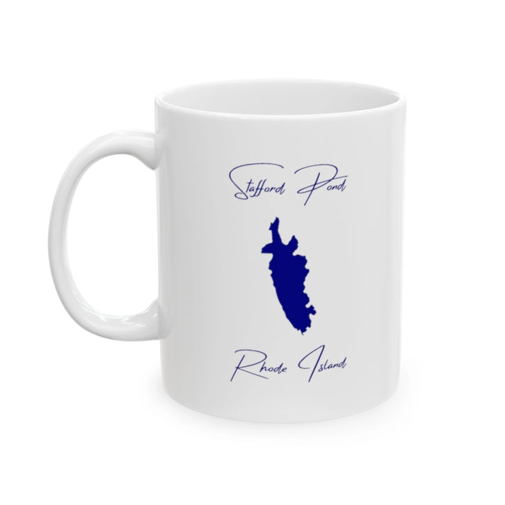 Rhode  Island  Stafford  Pond  Ceramic  Mug  other  position  view  from  left  11oz.webp