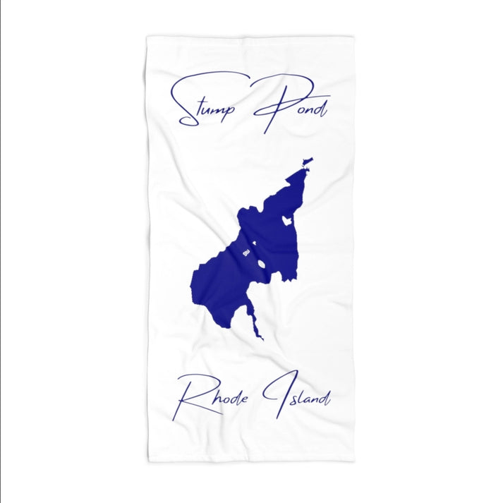 Rhode  Island  Stump  Pond  Beach  Towel  front  position  view  from  front  36  x  72.webp