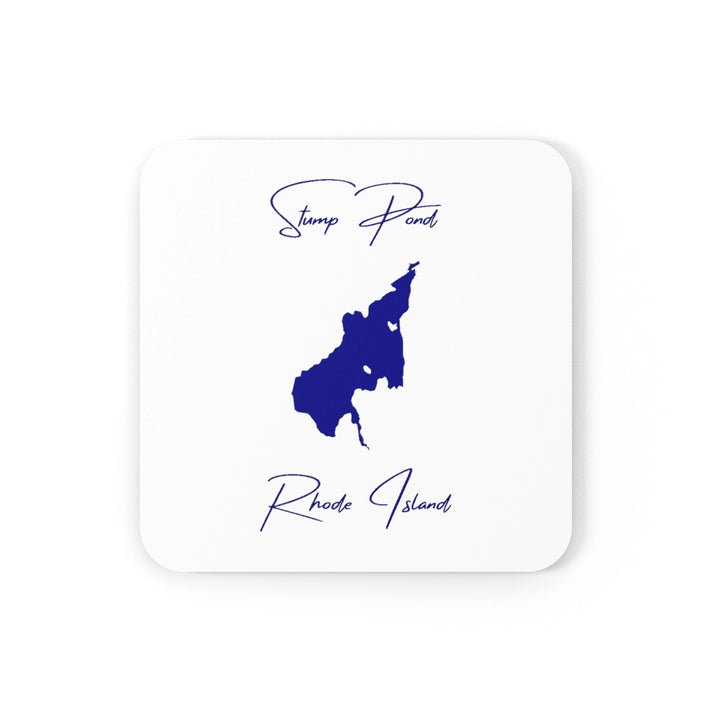 Rhode  Island  Stump  Pond  Coaster  Set  front  position  view  from  front  3.75  x  3.75.webp