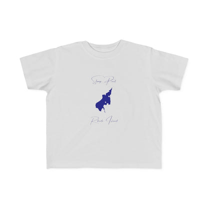 Rhode  Island  Stump  Pond  Toddler  T-shirt  front  position  view  from  front  silver.webp