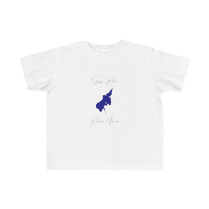Rhode  Island  Stump  Pond  Toddler  T-shirt  front  position  view  from  front  white.webp