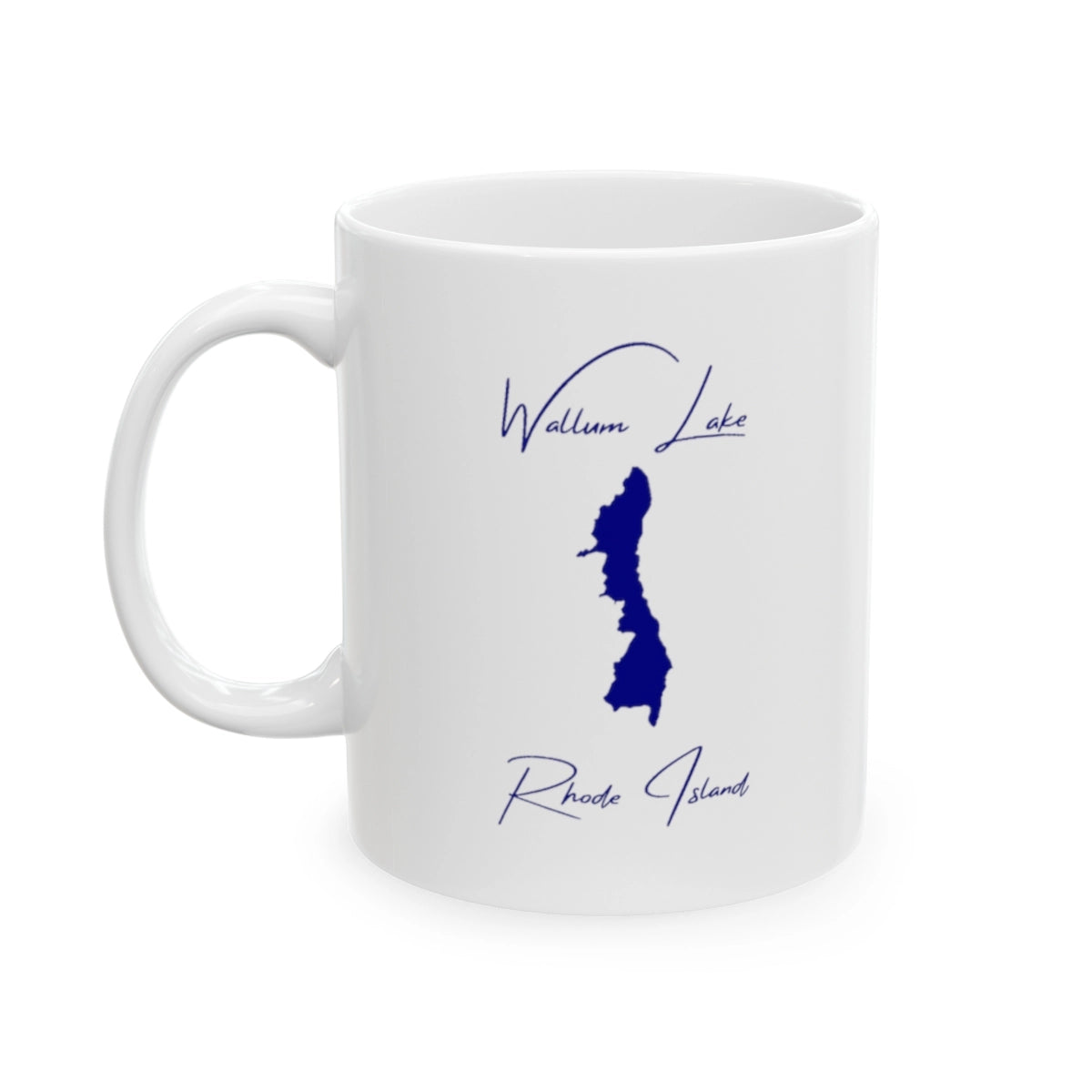 Rhode  Island  Wallum  Lake  Ceramic  Mug  other  position  view  from  left  11oz.webp