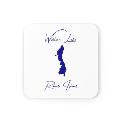Rhode  Island  Wallum  Lake  Coaster  Set  front  position  view  from  front  3.75  x  3.75.webp