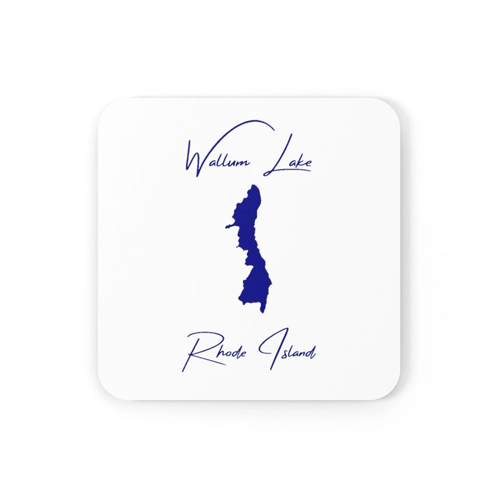 Rhode  Island  Wallum  Lake  Coaster  Set  front  position  view  from  front  3.75  x  3.75.webp