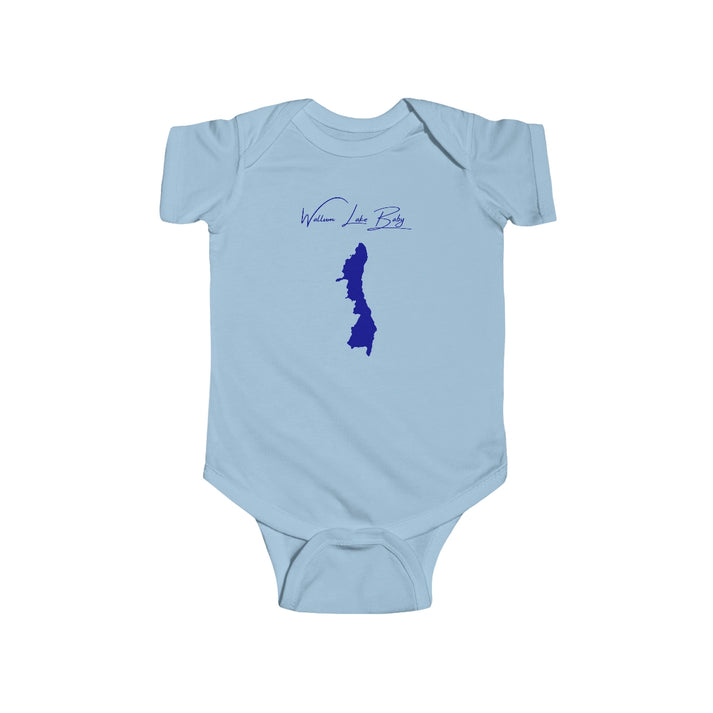 Rhode  Island  Wallum  Lake  Onesie  front  position  view  from  front  light  blue.webp