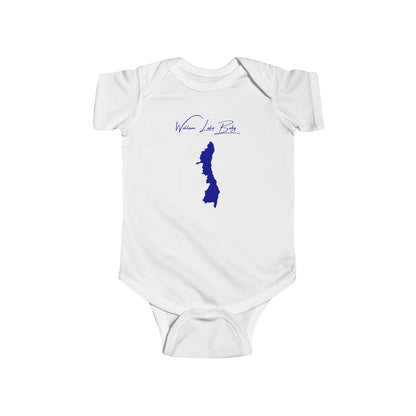 Rhode  Island  Wallum  Lake  Onesie  front  position  view  from  front  white.webp