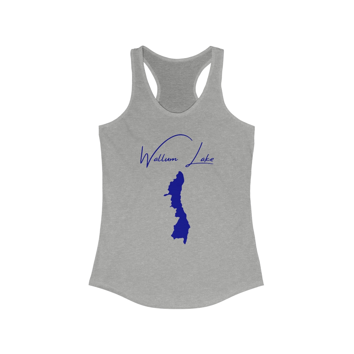 Rhode  Island  Wallum  Lake  Racerback-Tank  front  position  view  from  front  heather  grey.webp