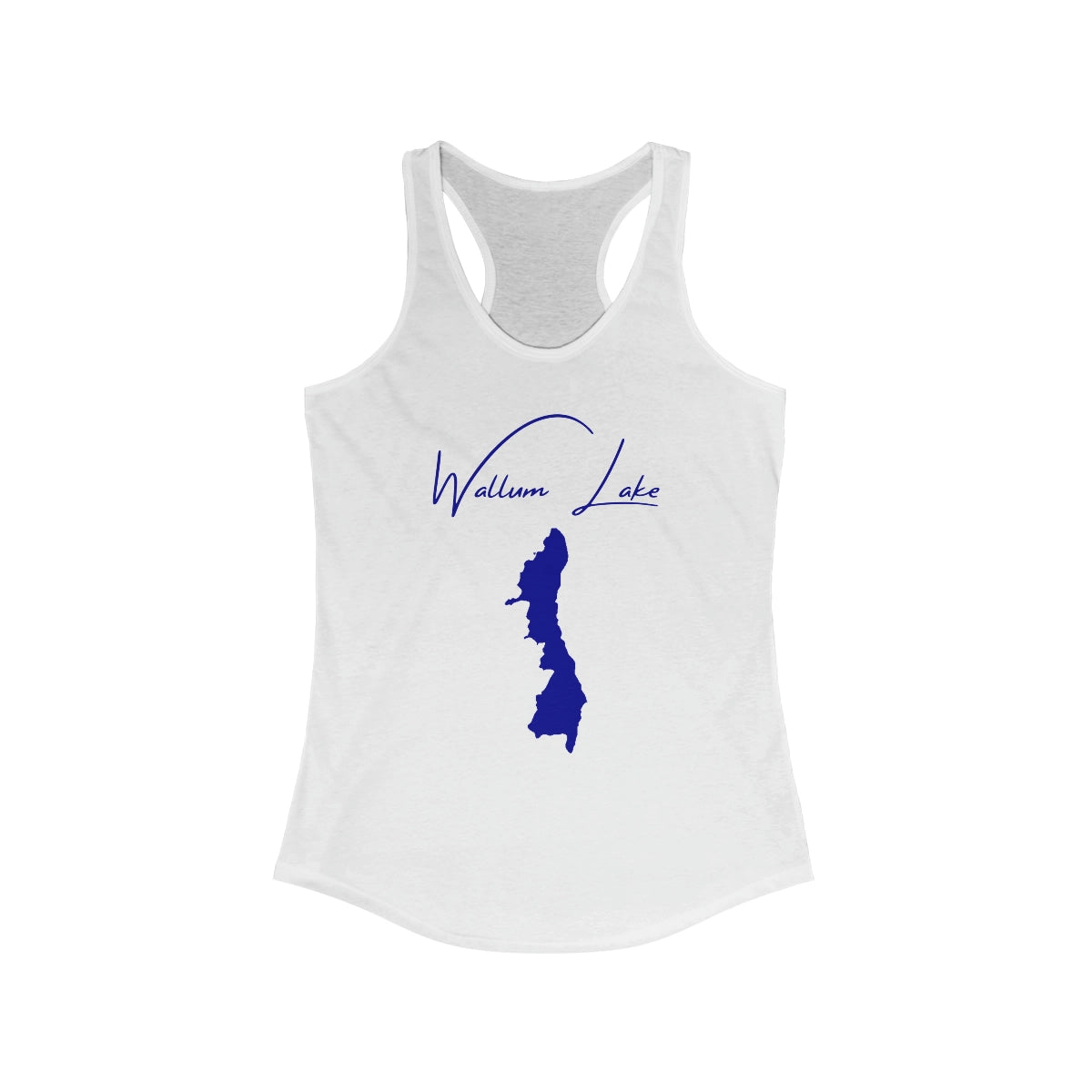 Rhode  Island  Wallum  Lake  Racerback-Tank  front  position  view  from  front  solid  white.webp