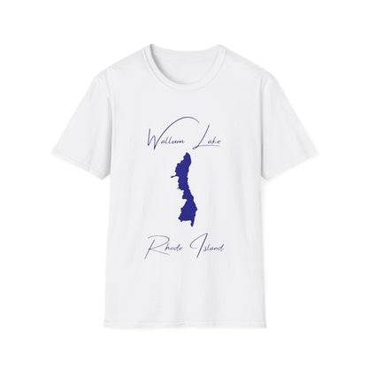 Rhode  Island  Wallum  Lake  T-shirt  front  position  view  from  front  white.webp