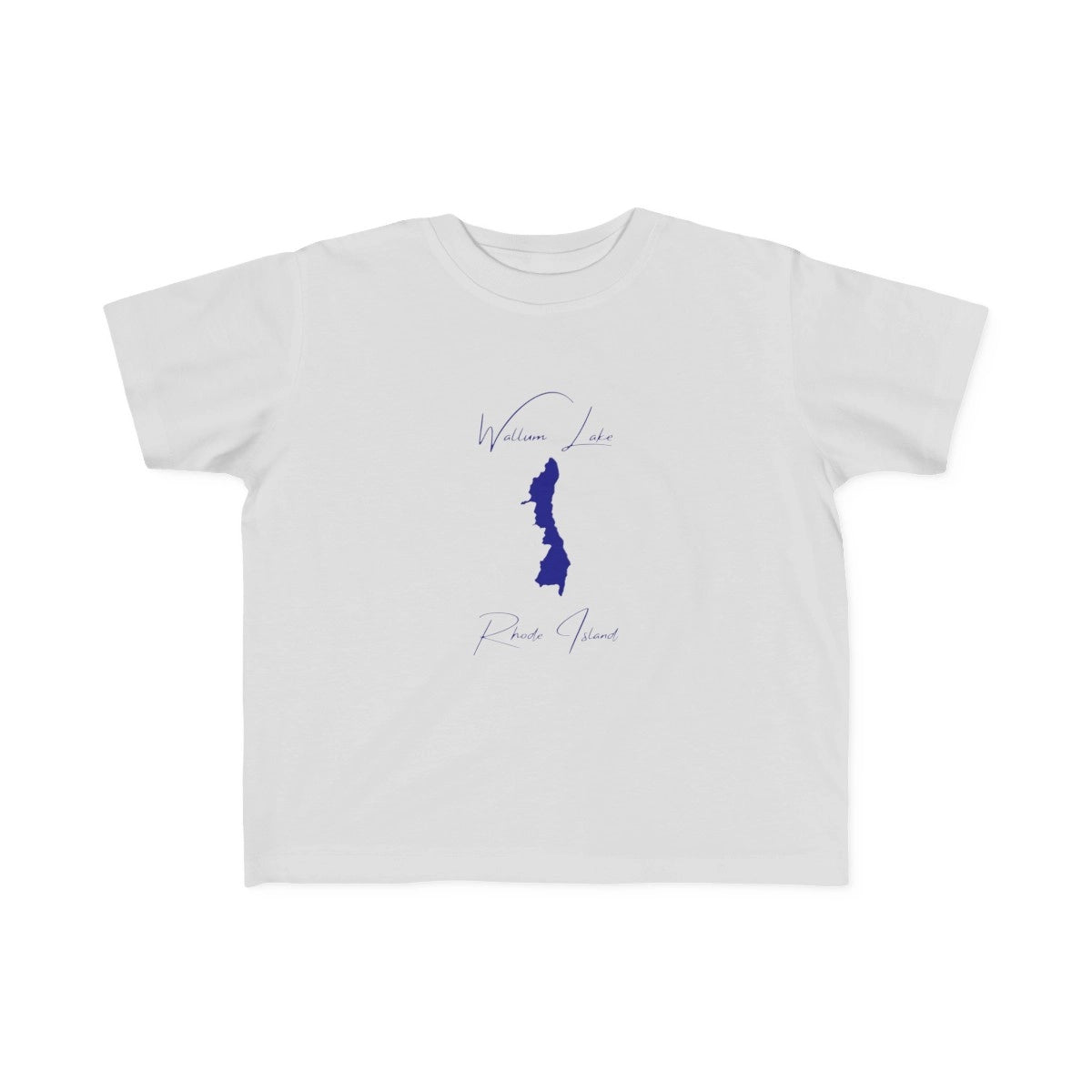Rhode  Island  Wallum  Lake  Toddler  T-shirt  front  position  view  from  front  silver.webp
