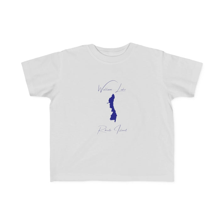 Rhode  Island  Wallum  Lake  Toddler  T-shirt  front  position  view  from  front  silver.webp