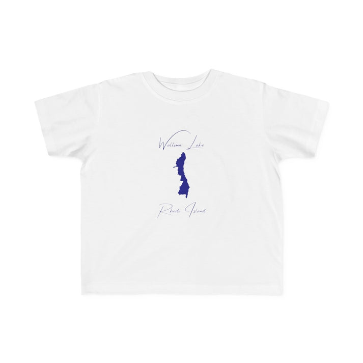 Rhode  Island  Wallum  Lake  Toddler  T-shirt  front  position  view  from  front  white.webp