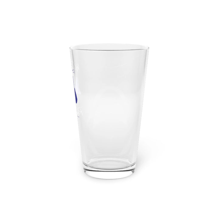 Rhode  Island  Watchaug  Pond  16oz  Pint  Glass  front  position  view  from  right  16oz.webp