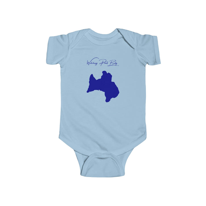 Rhode  Island  Watchaug  Pond  Onesie  front  position  view  from  front  light  blue.webp