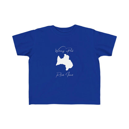 Rhode  Island  Watchaug  Pond  Toddler  T-shirt  front  position  view  from  front  royal.webp