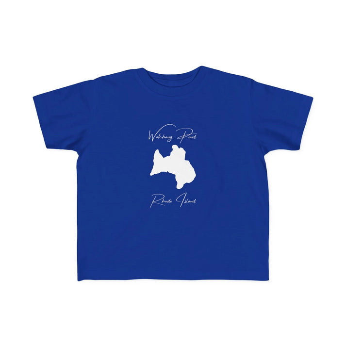 Rhode  Island  Watchaug  Pond  Toddler  T-shirt  front  position  view  from  front  royal.webp