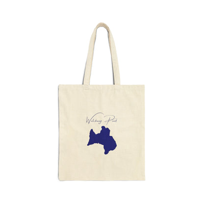 Rhode  Island  Watchaug  Pond  Tote  Bag  front  position  view  from  front  15  x  16.webp