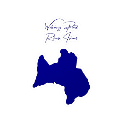 Rhode  Island  Watchaug  Pond  Vinyl  Decal  other  position  view  from  front  4  x  6.webp