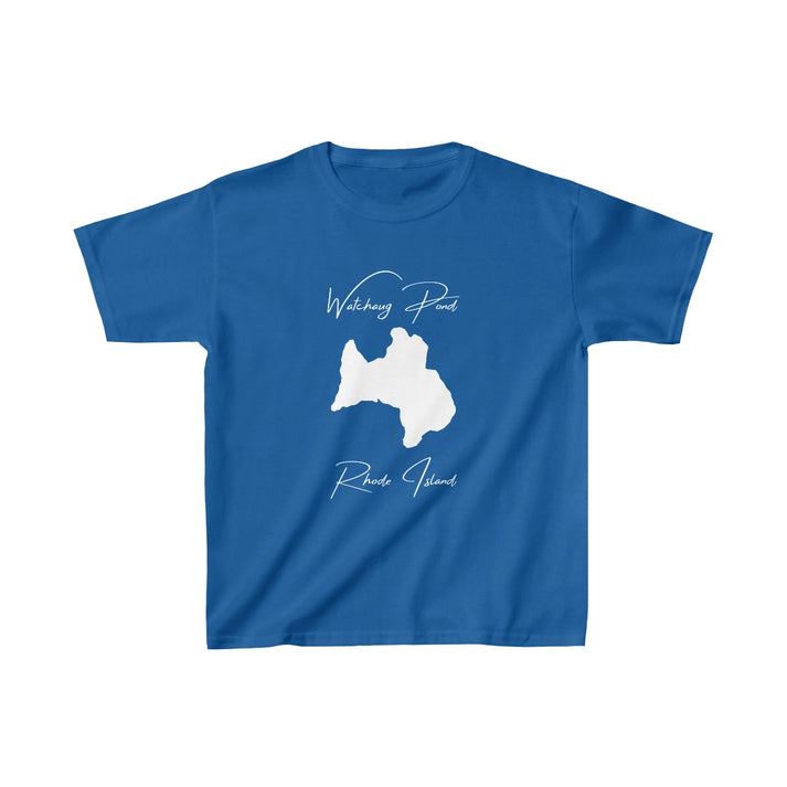 Rhode  Island  Watchaug  Pond  Youth  T-shirt  front  position  view  from  front  royal.webp