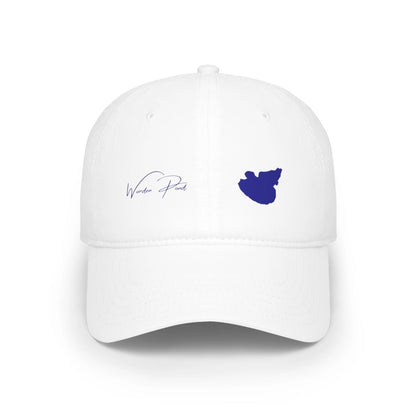 Rhode  Island  Worden  Pond  Baseball  Cap  front  position  view  from  front  one  size.webp