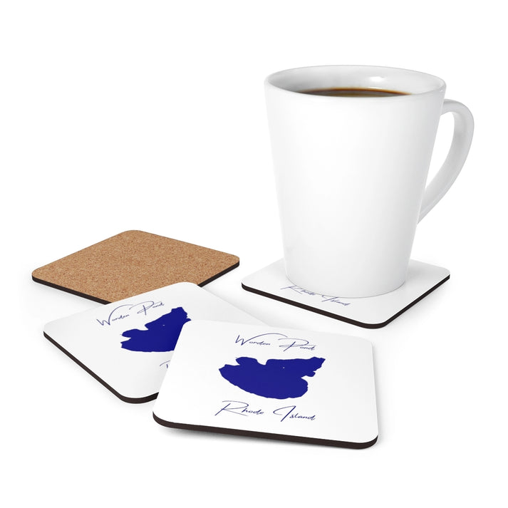 Rhode  Island  Worden  Pond  Coaster  Set  front  position  view  from  context-1  3.75  x  3.75.webp