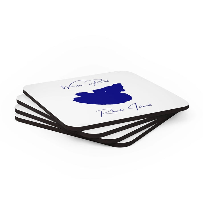 Rhode  Island  Worden  Pond  Coaster  Set  front  position  view  from  stacked  3.75  x  3.75.webp