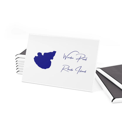 Rhode  Island  Worden  Pond  Magnet  front  position  view  from  set  2  x  3.webp