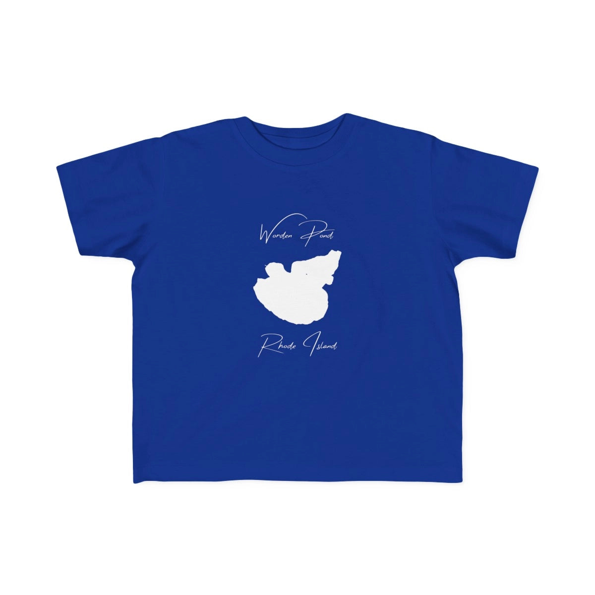 Rhode  Island  Worden  Pond  Toddler  T-shirt  front  position  view  from  front  royal.webp