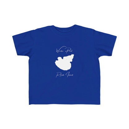 Rhode  Island  Worden  Pond  Toddler  T-shirt  front  position  view  from  front  royal.webp