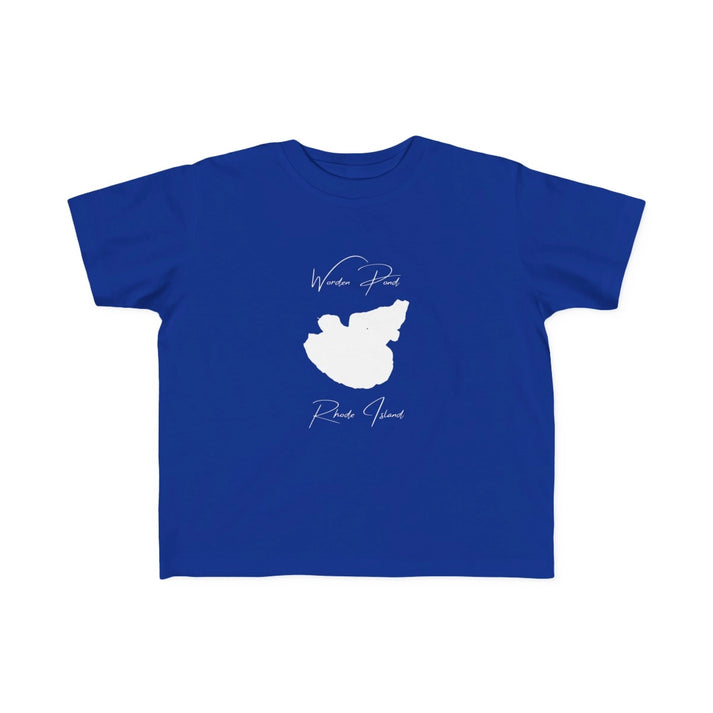 Rhode  Island  Worden  Pond  Toddler  T-shirt  front  position  view  from  front  royal.webp