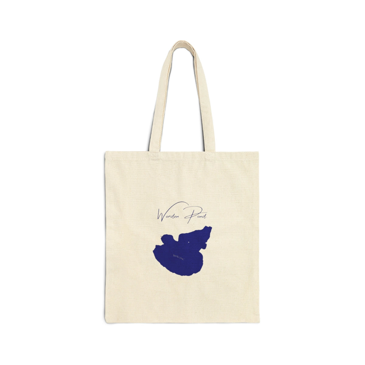 Rhode  Island  Worden  Pond  Tote  Bag  back  position  view  from  back  15  x  16.webp