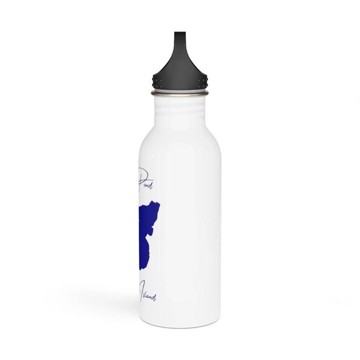 Rhode  Island  Worden  Pond  Water  bottle  other  position  view  from  right  white.webp