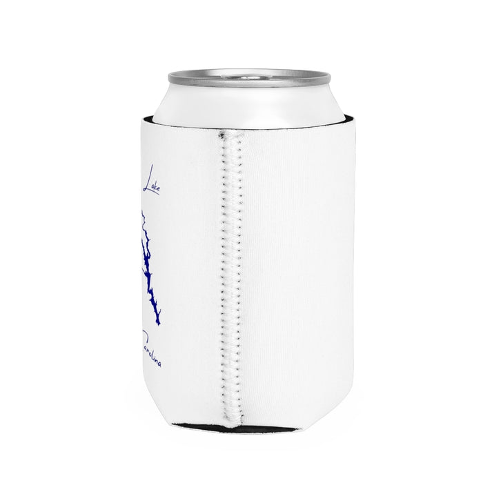 South  Carolina  Blalock  Lake  Can  Koozie  all  position  view  from  right  white.webp