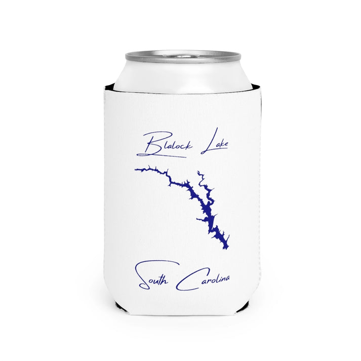 South  Carolina  Blalock  Lake  Can  Koozie  front  position  view  from  front-2  white.webp